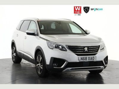 used Peugeot 5008 1.5 BLUEHDI ALLURE EAT EURO 6 (S/S) 5DR DIESEL FROM 2018 FROM EPSOM (KT17 1DH) | SPOTICAR