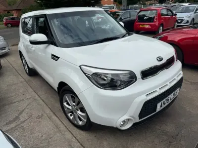 Used Kia Soul Plus 2016 White SUV