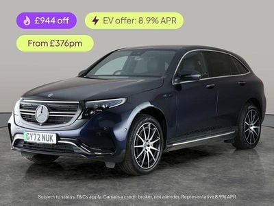 Blue Used 2022 Mercedes EQC400 AMG line SUV | £23,095 (Good price)