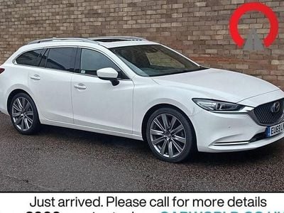 Used Mazda 6 Inclusive 184 HP (135 kW) 2019 White Estate