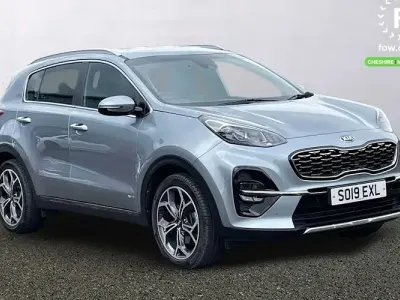 Used Kia Sportage GT-Line 136 HP (100 kW) 2019 Silver SUV