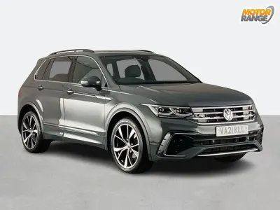 Used VW Tiguan R-line 150 HP (110 kW) 2021 Grey SUV