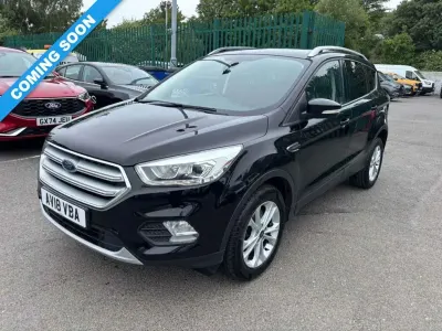Used Ford Kuga Titanium 150 HP (110 kW) 2018 Black SUV