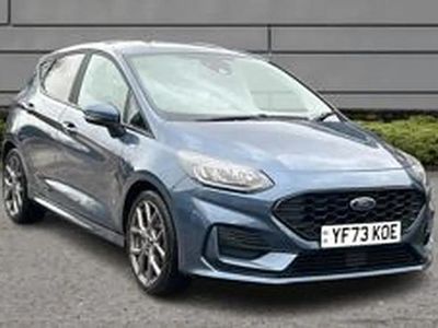 Used Ford Fiesta ST-Line 123 HP (90 kW) 2024 Blue Hatchback