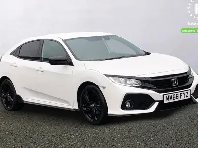 Used Honda Civic Sport 126 HP (92 kW) 2019 White Hatchback