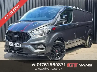 Usado Ford Transit Custom Limited 130 HP (95 kW) 2022 Cinzento Van