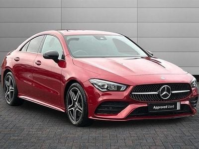 Red Used 2023 Mercedes CLA200 Executive Sedan | £24,695 (Fair price)