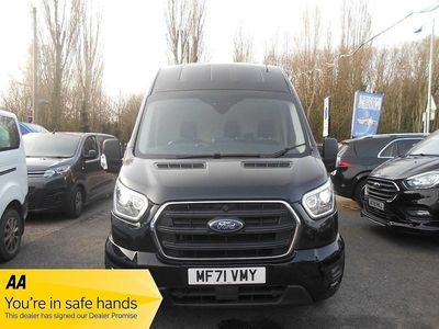 Used Ford Transit Limited 185 HP (136 kW) 2021 Black Van