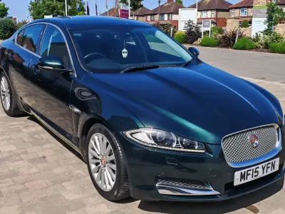 Used Jaguar XF Luxury 200 HP (147 kW) 2015 Green Sedan