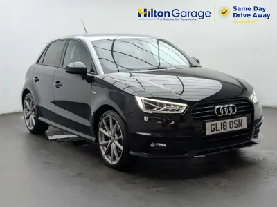 Used Audi A1 Sportback Black Edition 125 HP (91 kW) 2018 Black Hatchback