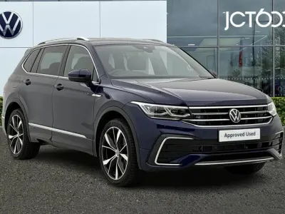 Used VW Tiguan Allspace R-line 150 HP (110 kW) 2025 Blue SUV