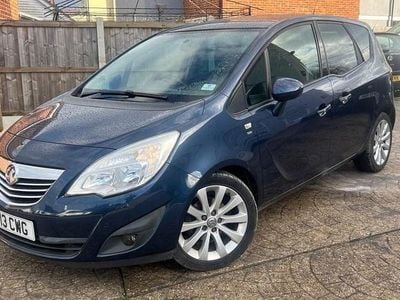 Used Vauxhall Meriva 120 HP (88 kW) 2013 Blue MPV