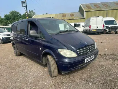 Used Mercedes Vito 2009 Mauve/purple Van