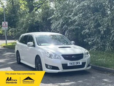 Used Subaru Legacy GT 170 HP (125 kW) 2010 White Estate