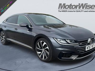 Used VW Arteon R-line 150 HP (110 kW) 2018 Grey Hatchback