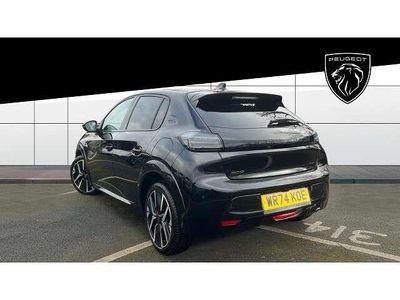 Used Peugeot 208 GTi 102 HP (75 kW) 2024 Black Hatchback