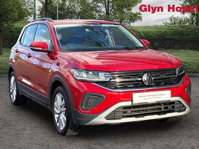 Red Used 2024 VW T-Cross Match SUV | £21,201 (Fair price)
