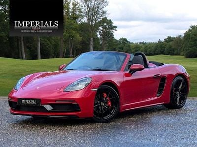 Used Porsche 718 Boxster 2018 Red Cabriolet