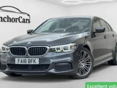 Used BMW 520 M Sport 190 HP (139 kW) 2018 Grey Sedan