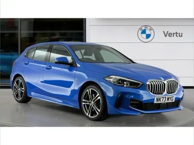Used BMW 118 M Sport 136 HP (100 kW) 2023 Blue Hatchback