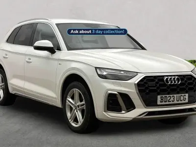 Used Audi Q5 S-Line 265 HP (194 kW) 2023 White SUV