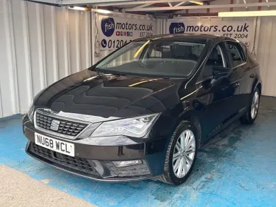 Second-hand Seat Leon XCELLENCE 130 CP (95 kW) 2018 Negru Hatchback