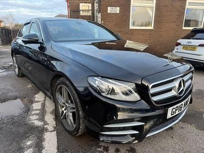 Used Mercedes E220 AMG Line Premium 2018 Black Sedan