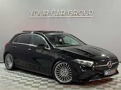 Used Mercedes A200 AMG Line Premium Plus 150 HP (110 kW) 2024 Black Hatchback