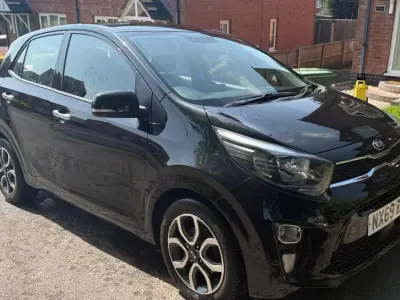 Used Kia Picanto 84 HP (61 kW) 2019 Black Hatchback