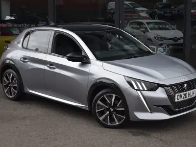 Second-hand Peugeot 208 GT-line 100 CP (73 kW) 2020 Gri Hatchback