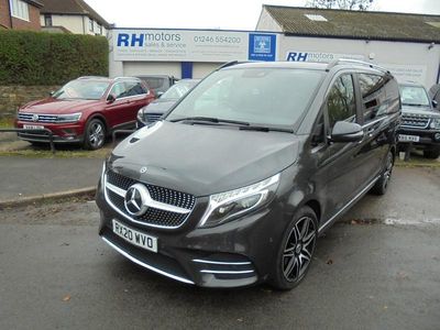 Grey Used 2020 Mercedes V300 AMG line MPV | £35,990 (A bit pricey)