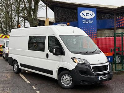 Used Peugeot Boxer S 140 HP (102 kW) 2021 White Van