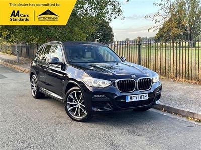 Black Used 2021 BMW X3 M Sport SUV | £21,995 (Fair price)
