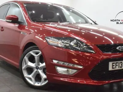 Used Ford Mondeo Titanium X 163 HP (119 kW) 2013 Red Hatchback