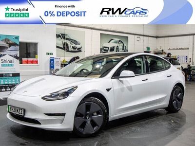 used Tesla Model 3 LONG RANGE AWD 4d 302 BHP