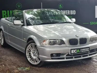 Used BMW 318 2003 Silver Cabriolet