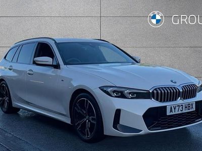 White Used 2023 BMW 320 M Sport Estate | £30,495 (Fair price)