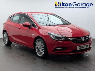 Used Vauxhall Astra Elite 150 HP (110 kW) 2016 Red Hatchback