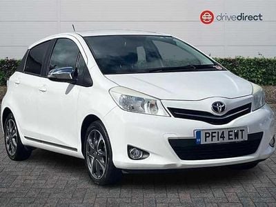 Used Toyota Yaris Trend 99 HP (72 kW) 2014 White Hatchback