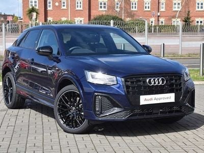 Used Audi Q2 Black Edition 109 HP (80 kW) 2023 Blue SUV