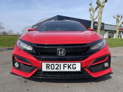 Used Honda Civic Sport 180 HP (132 kW) 2021 Red Hatchback