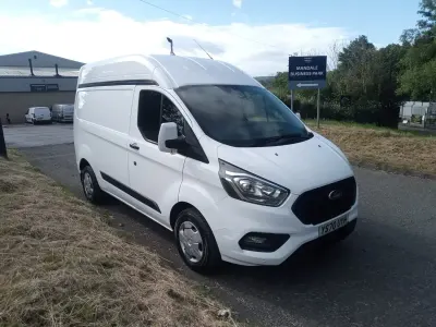 Used Ford Transit Custom Trend 130 HP (95 kW) 2020 White Van