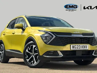 Used Kia Sportage 148 HP (108 kW) 2023 Yellow SUV