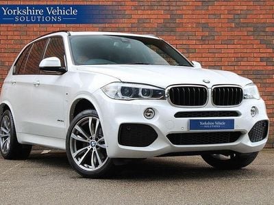 White Used 2018 BMW X5 M Sport SUV | £27,250 (Good price)