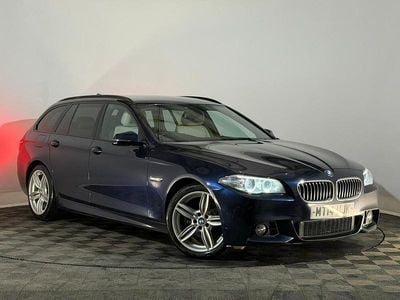 Blue Used 2014 BMW 520 M Sport Estate | £6,795 (Fair price)