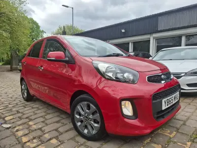 Używany Kia Picanto 84 KM (61 kW) 2015 Czerwony Hatchback