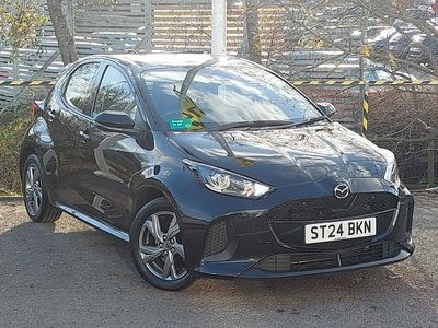 Black Used 2024 Mazda 2 Exclusive-Line Hatchback | £17,498 (Fair price)