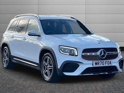 Used Mercedes GLB200 AMG line 163 HP (119 kW) 2020 Polar white SUV