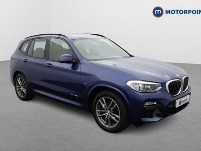 Blue Used 2017 BMW X3 M Sport SUV | £21,999