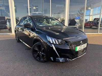 Used Peugeot e-208 GT 100 kW (136 HP) 2021 Black Hatchback
